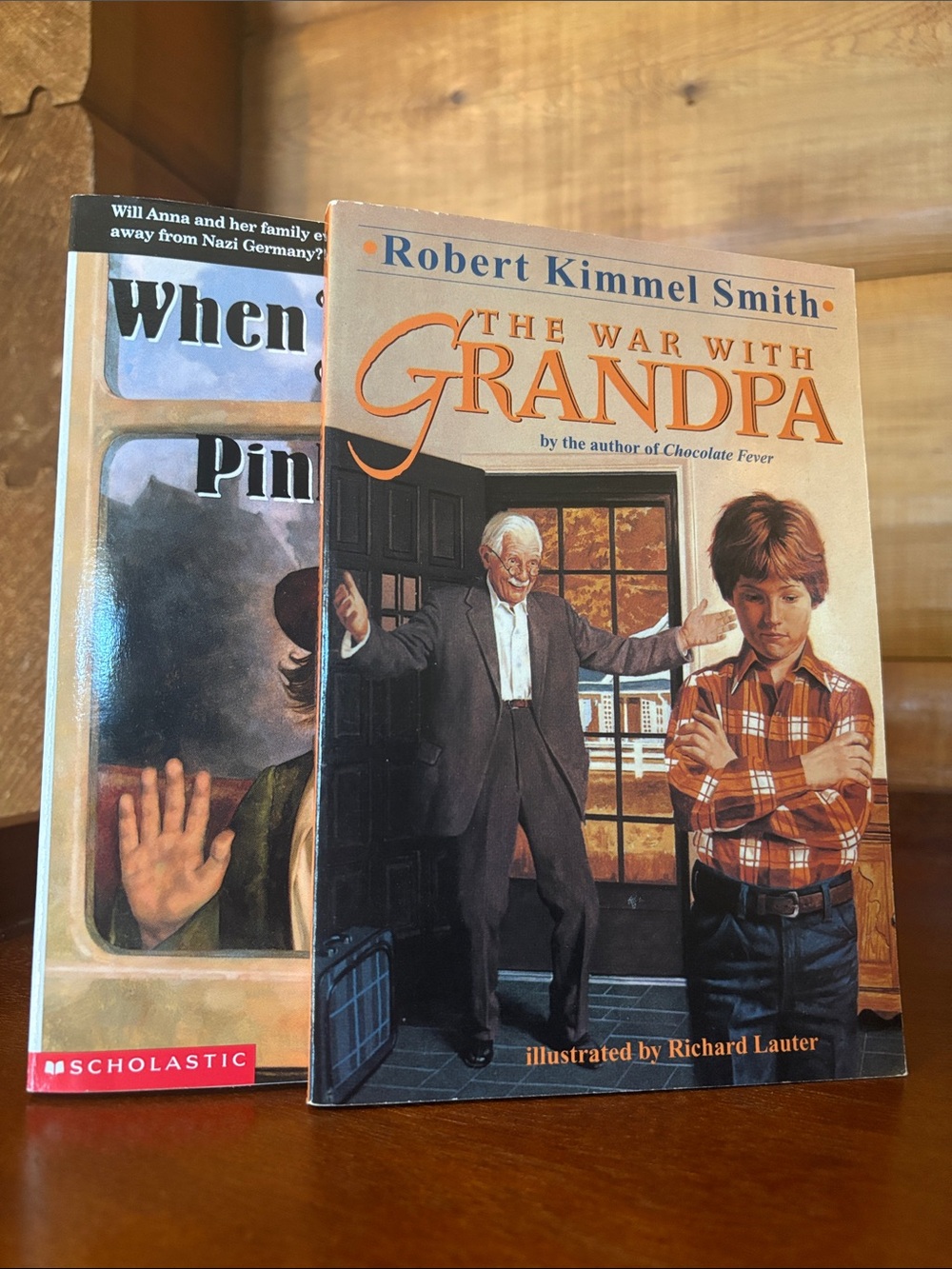 The War with Grandpa & When Hitler Stole Pink Rabbit, Scholastic